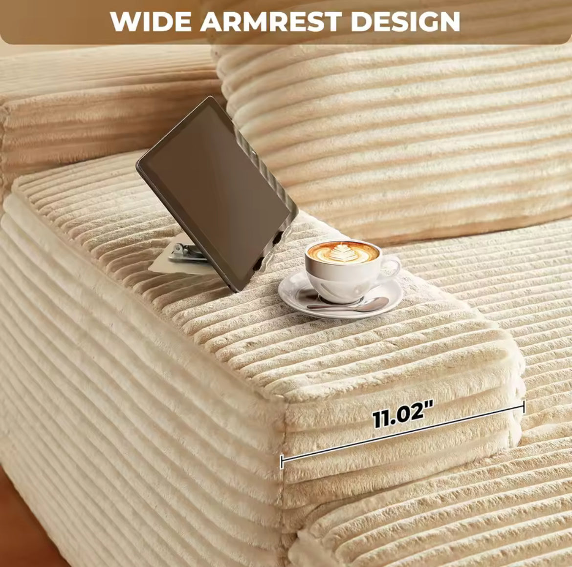 Oversized Multifunctional Sofa Bed w/ Throw Pillows