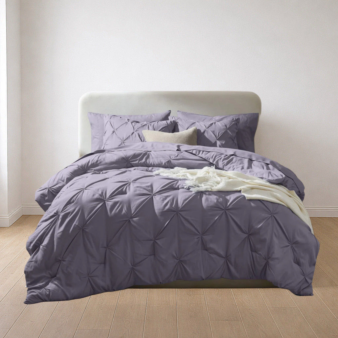 Pleated Comforter Set