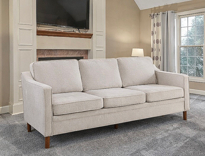3-Seat Upholstered Sofa