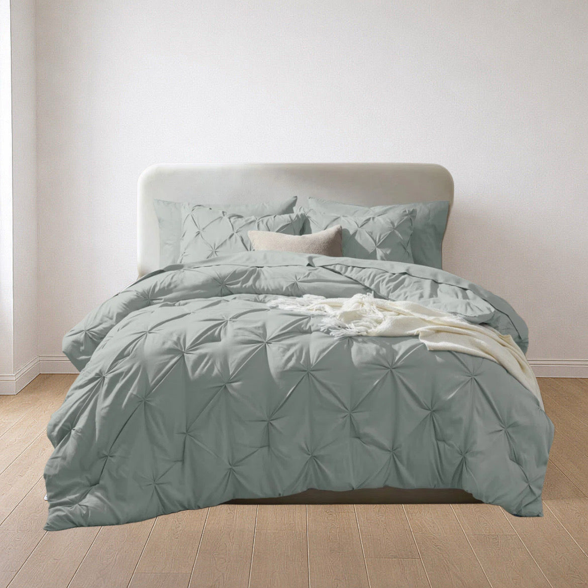 Pleated Comforter Set