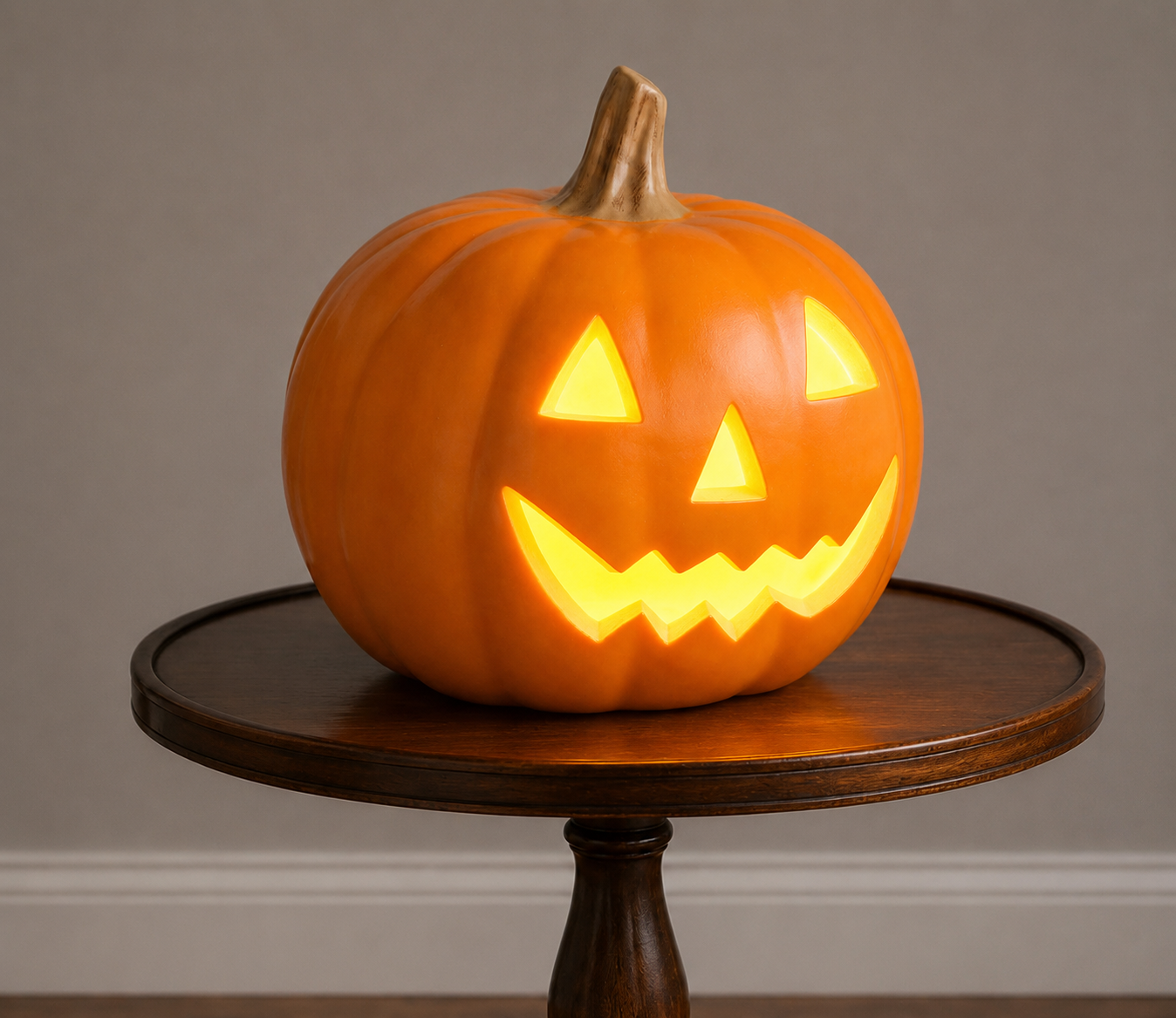Lighting Halloween Jack O Lantern