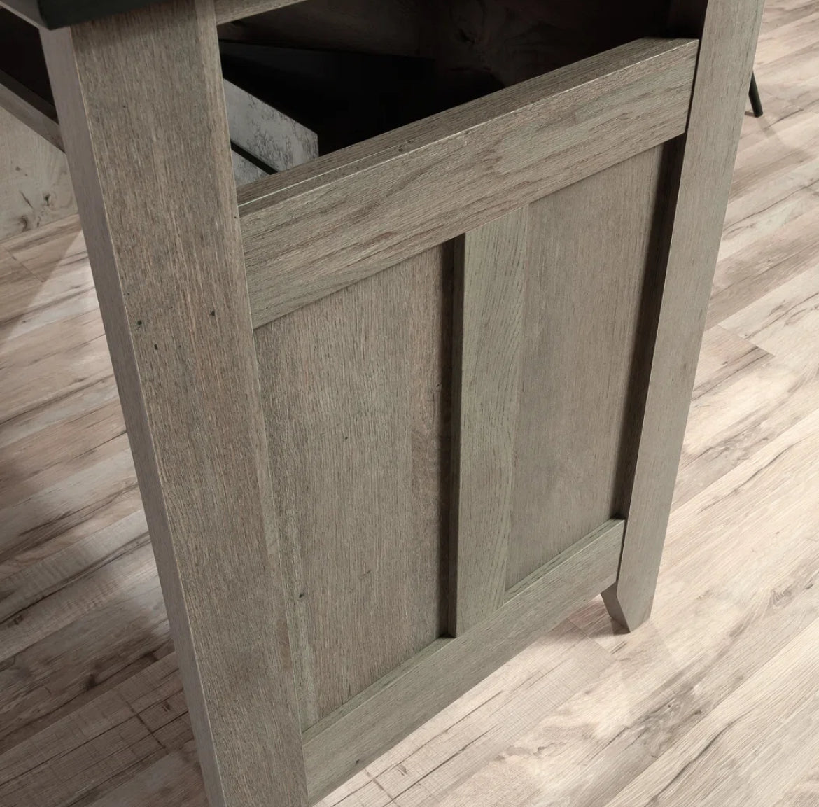 83” L-Shaped Executive Desk