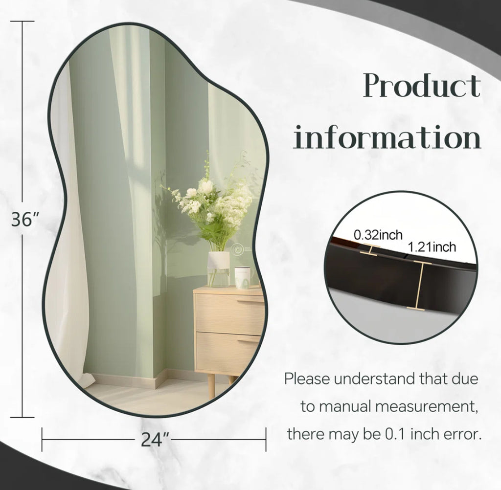 Irregular Unique Shaped Wall Mirror