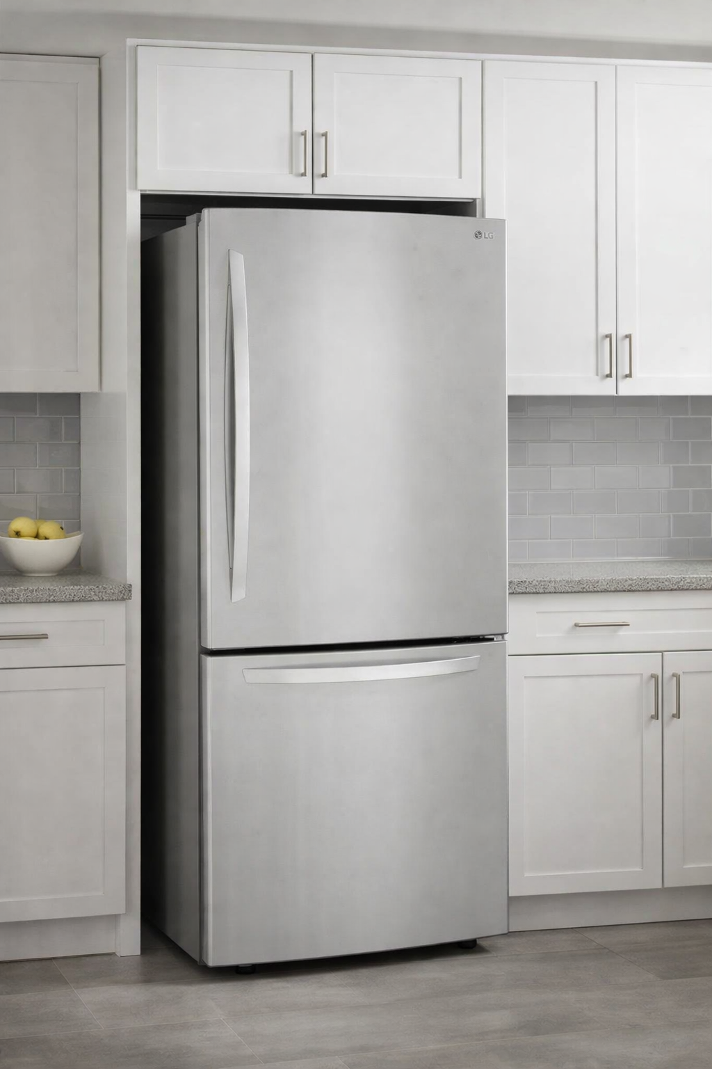 LG 26 Cubic Feet Bottom Freezer Refrigerator
