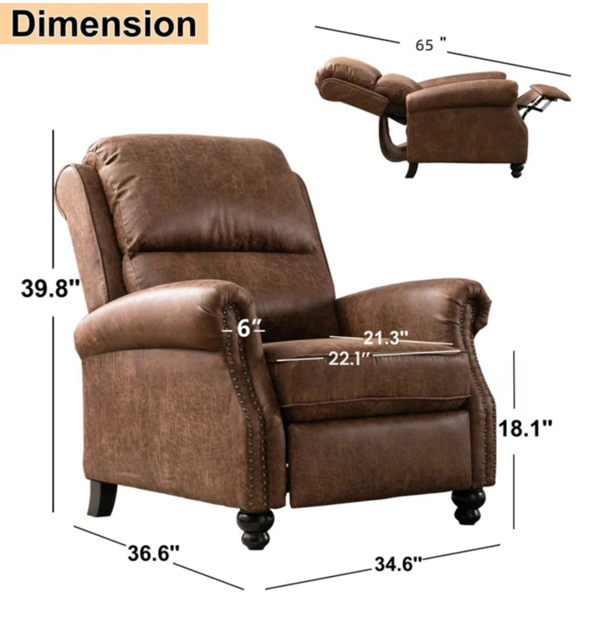 Classic Pushback Recliner