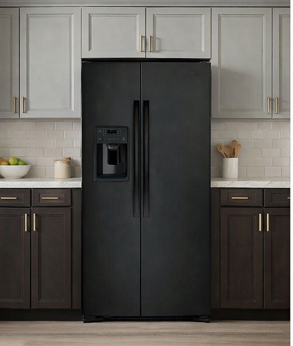 GE 36" 25.3 Cubic Feet Side By Side Refrigerator
