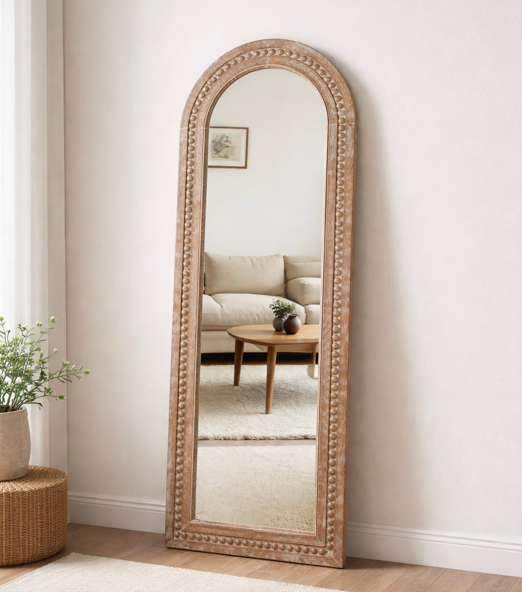 Wooden Full Length Mirror