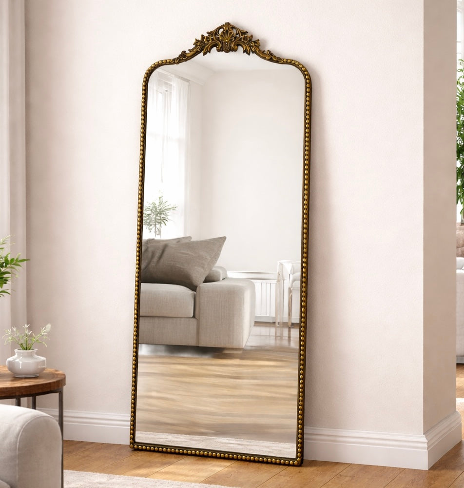 Antique Full Length Standing Mirror