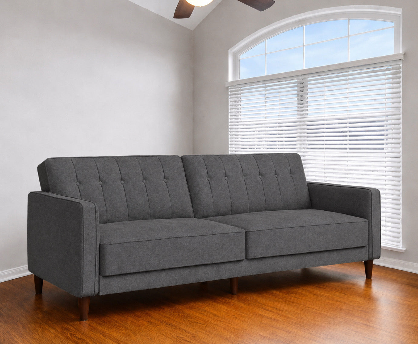 Velvet Convertible Sofa