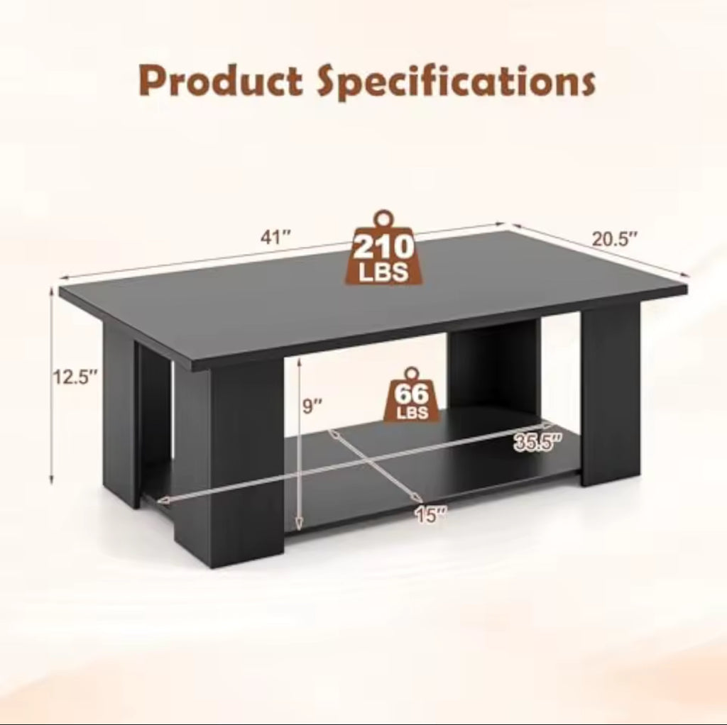 Solid Wood Low Table
