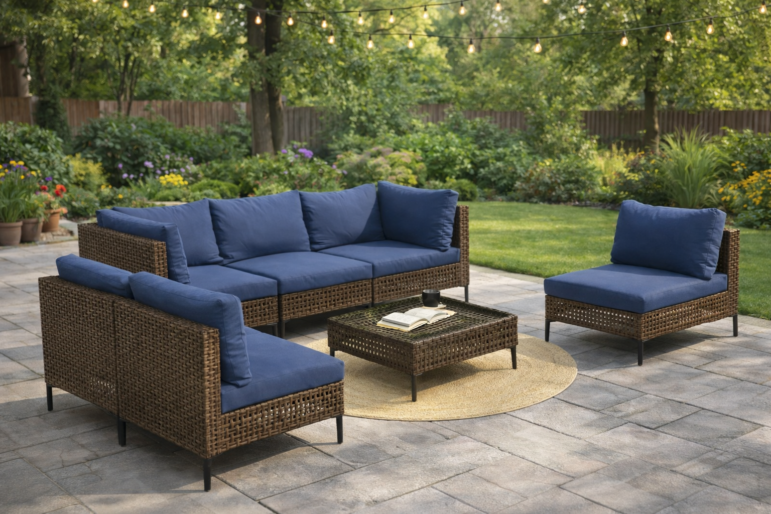 Boho Patio Furniture Set