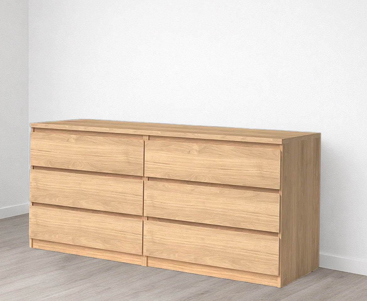 6-Drawer Double Chest