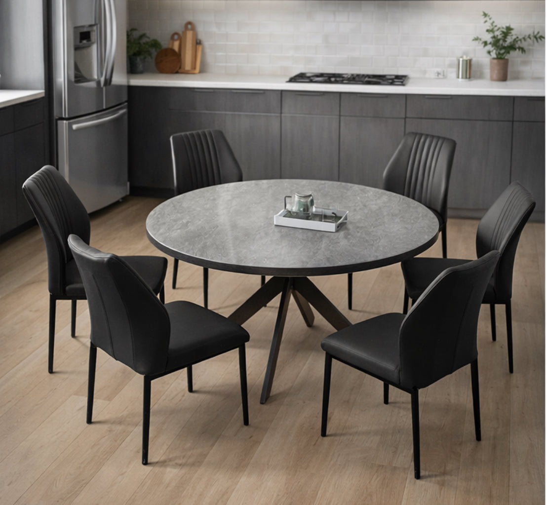 Round Modern Table Set