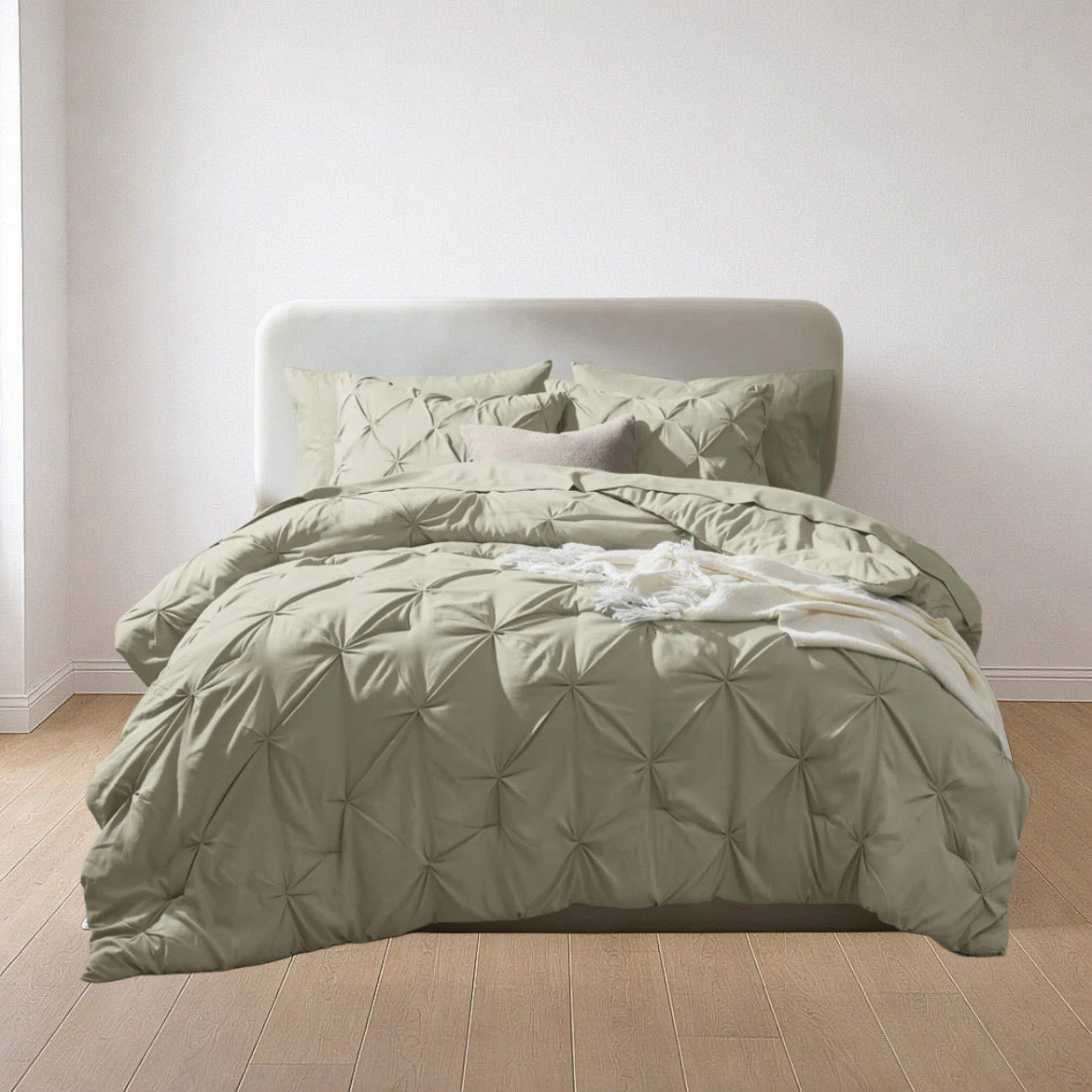 Pleated Comforter Set