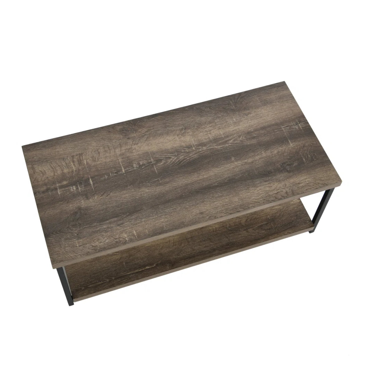 Industrial Wood Coffee Table