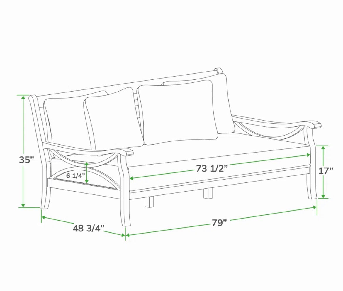 4-Piece Conversation Outdoor Set