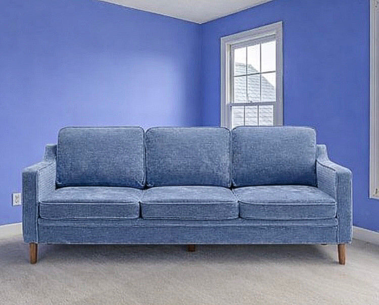 3-Seat Upholstered Sofa