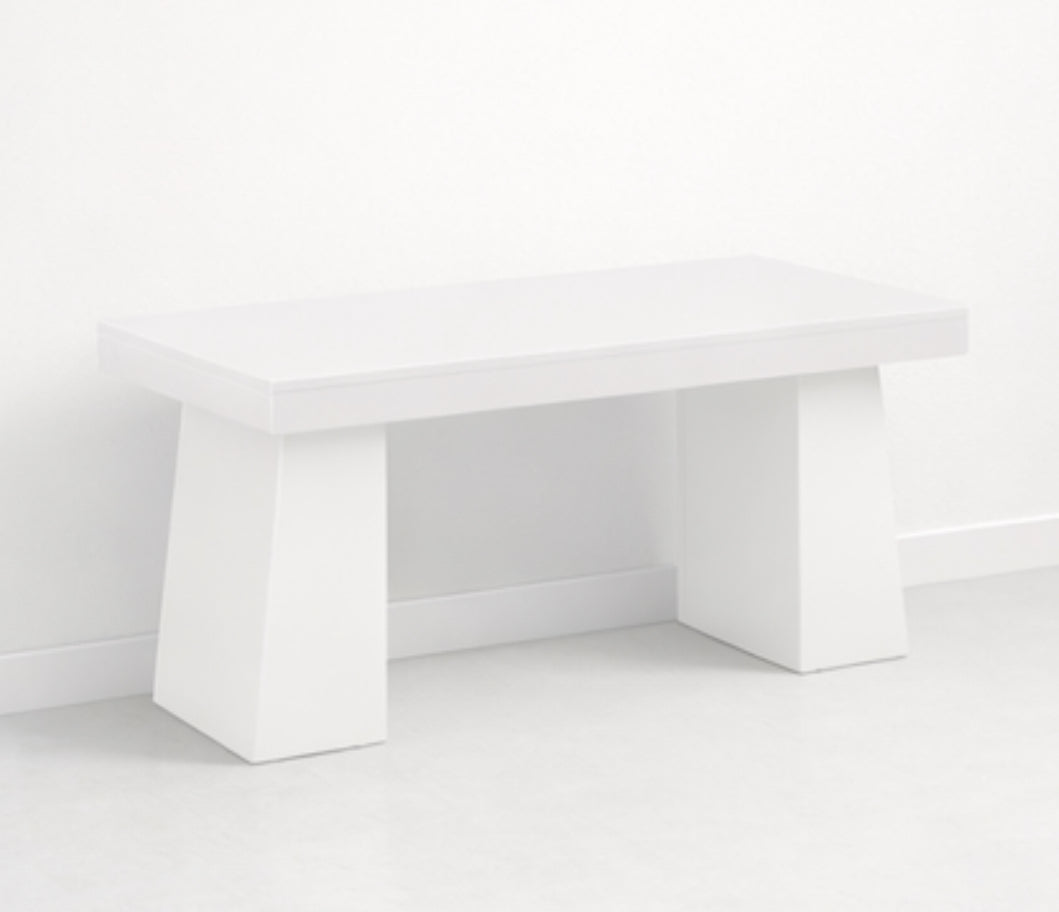 55” Executive Desk w/ Double Trapezoid Base