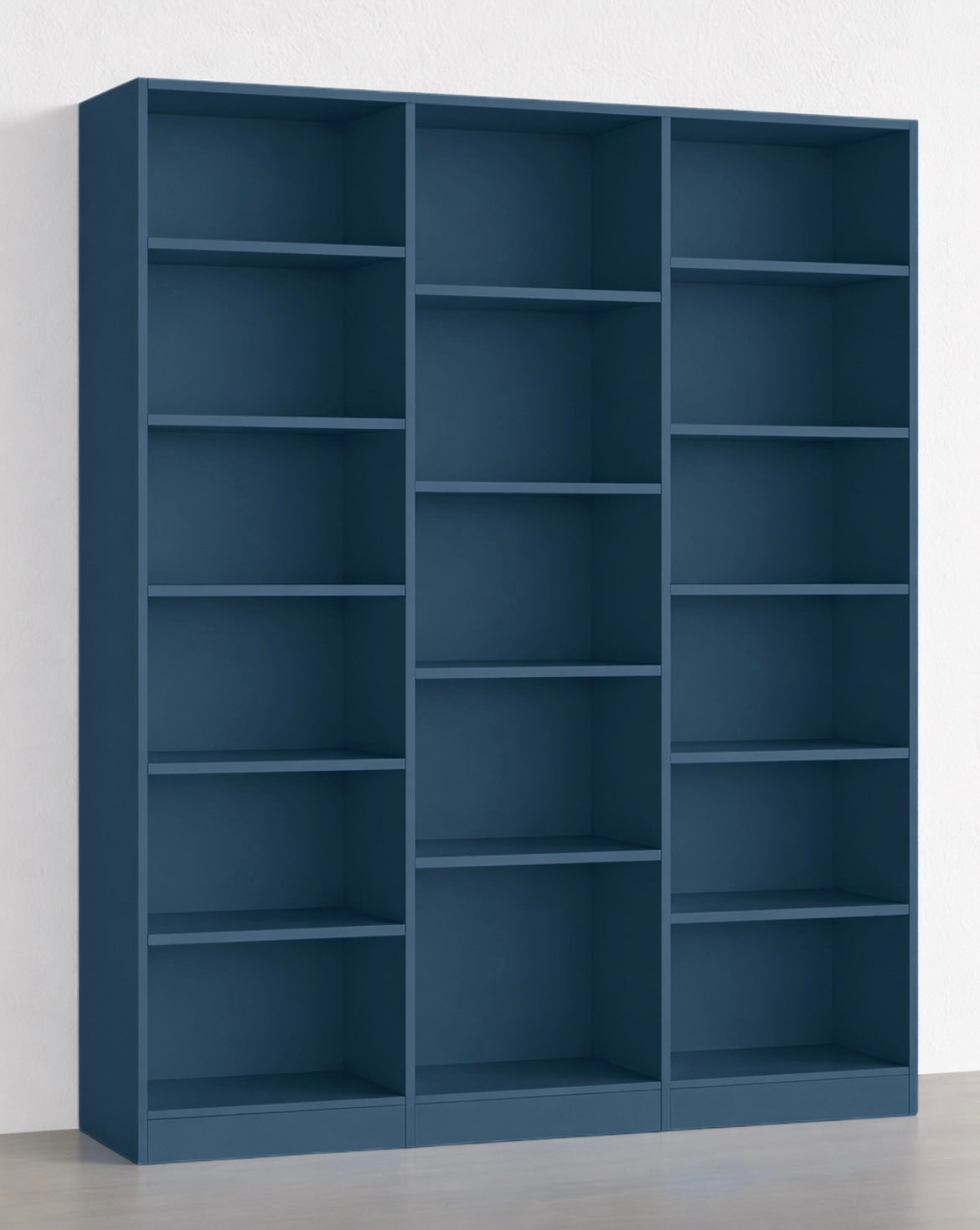 Triple Wide Bookshelf