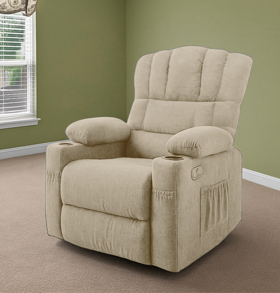 Oversized Rocker Recliner