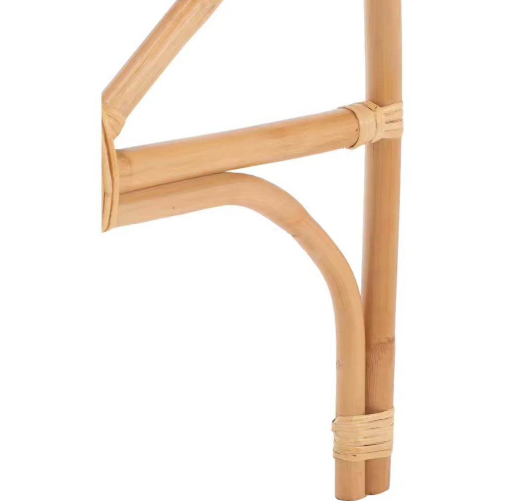 Natural Rattan Arched Headboard