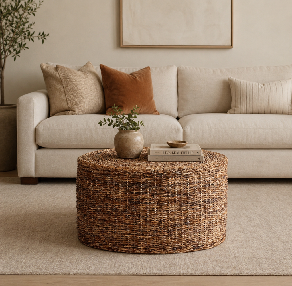 Wicker Coffee Table