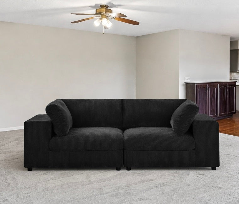 Corduroy Loveseat