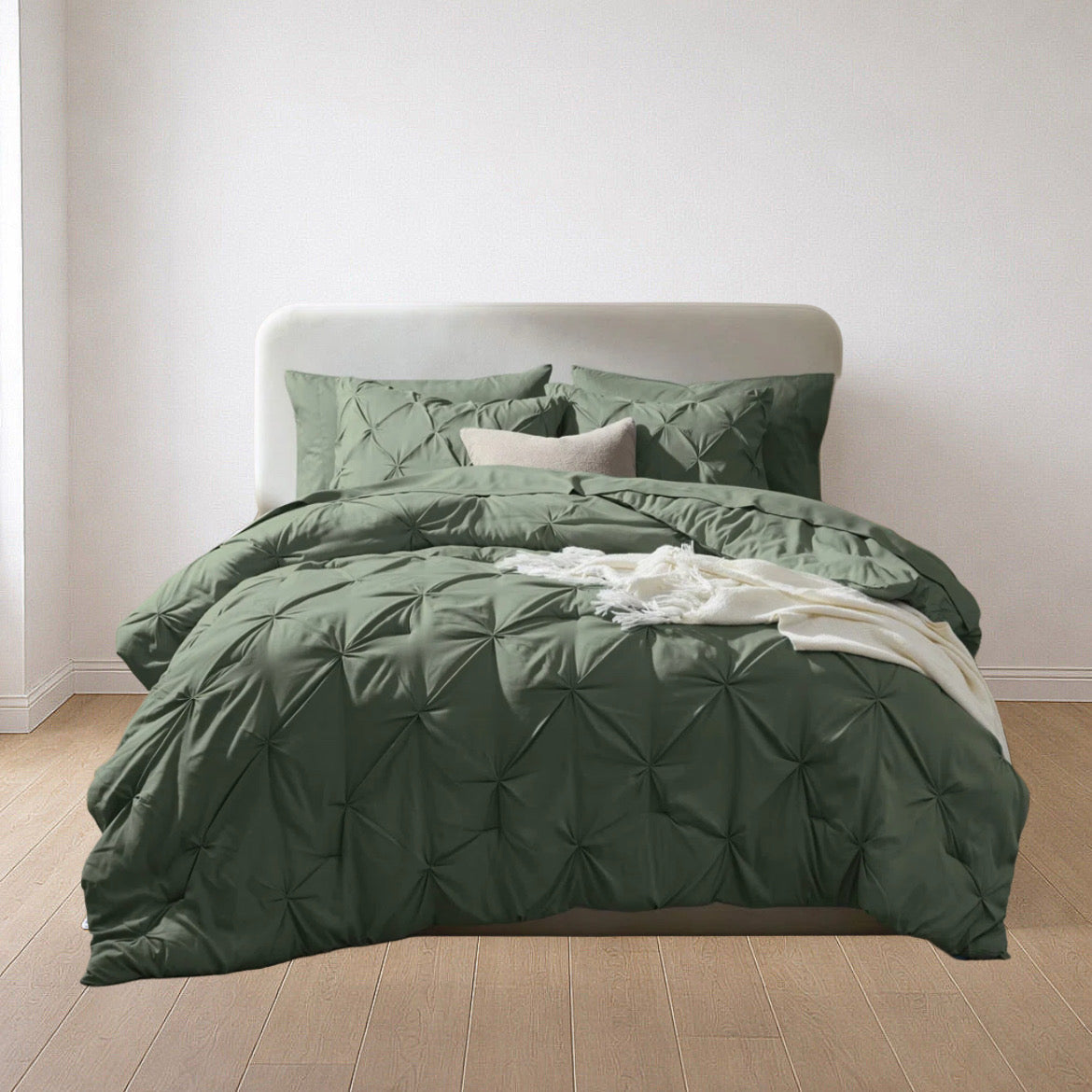 Pleated Comforter Set