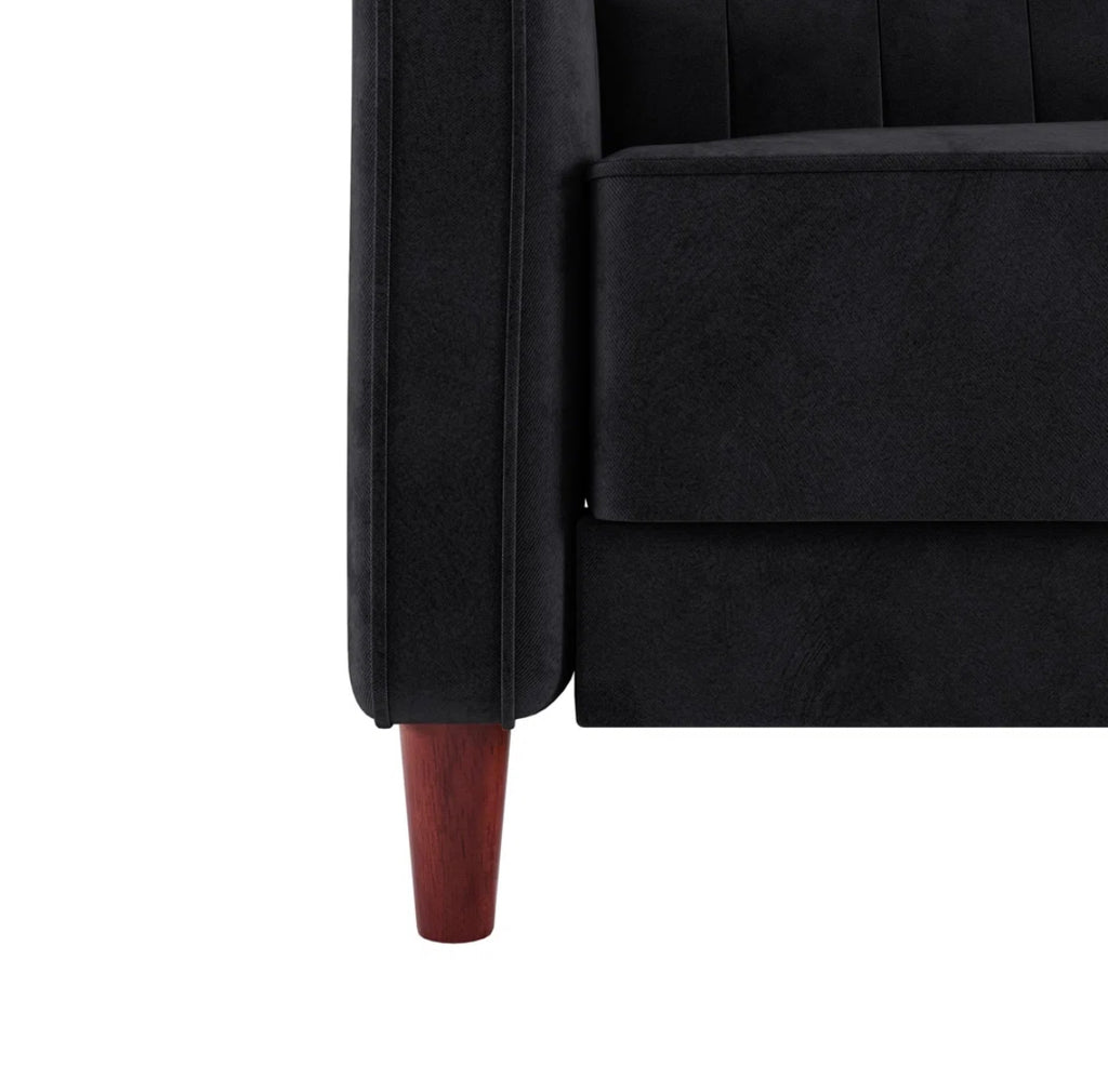 Velvet Convertible Sofa