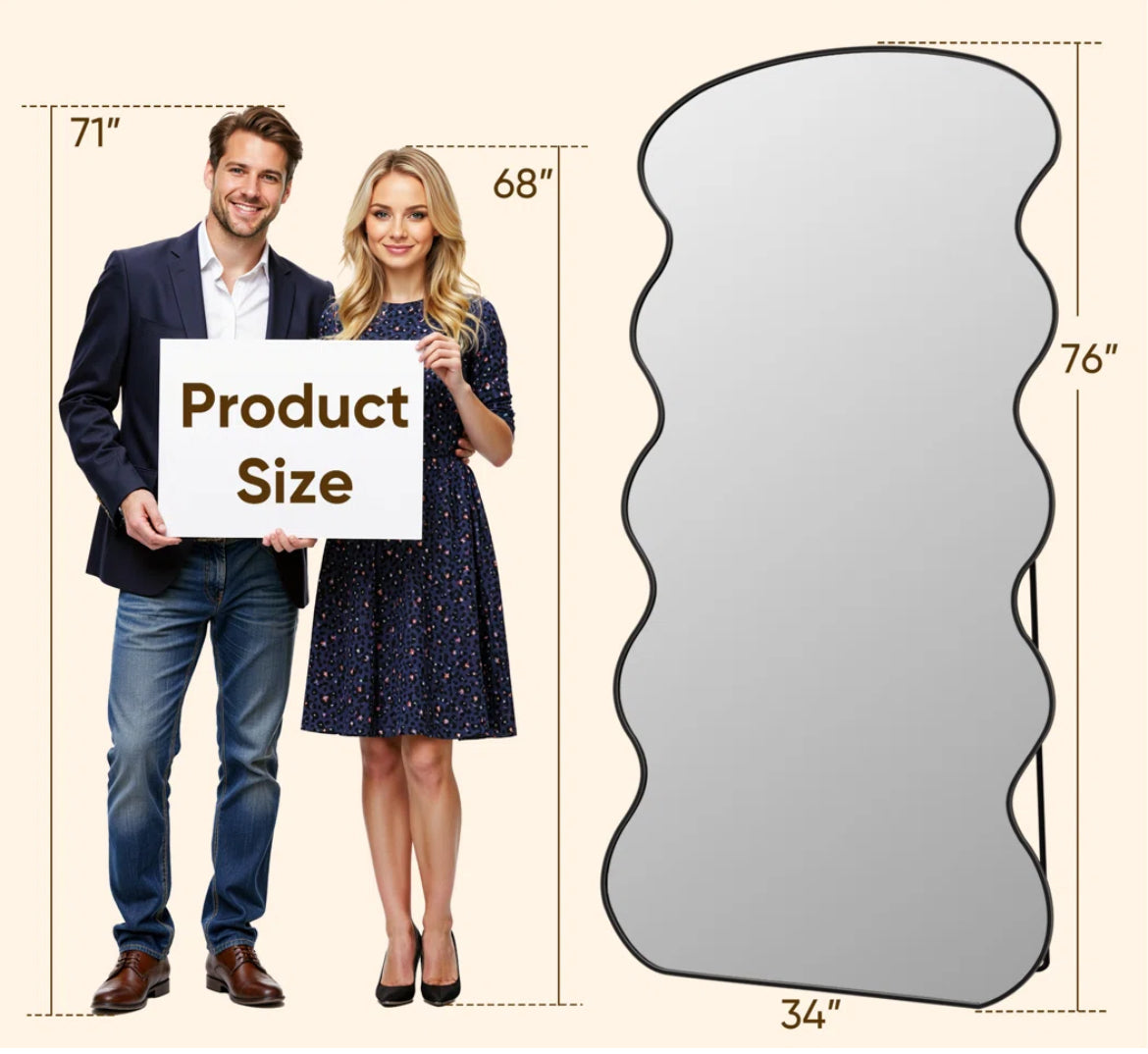 Arched Oversized Full Length Mirror