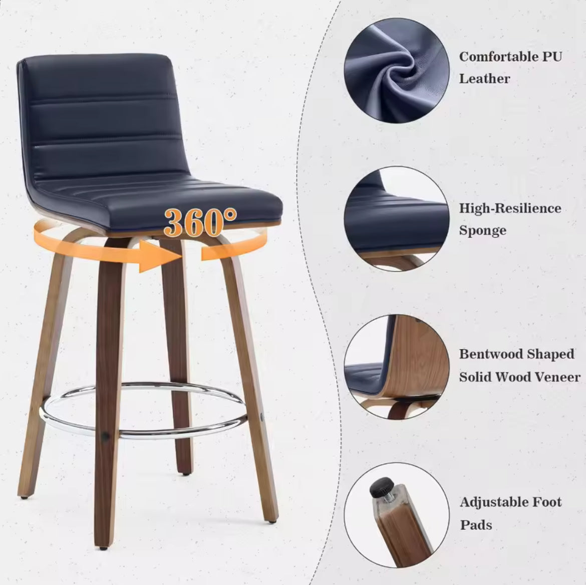 26” Counter Stool (Set of 4)