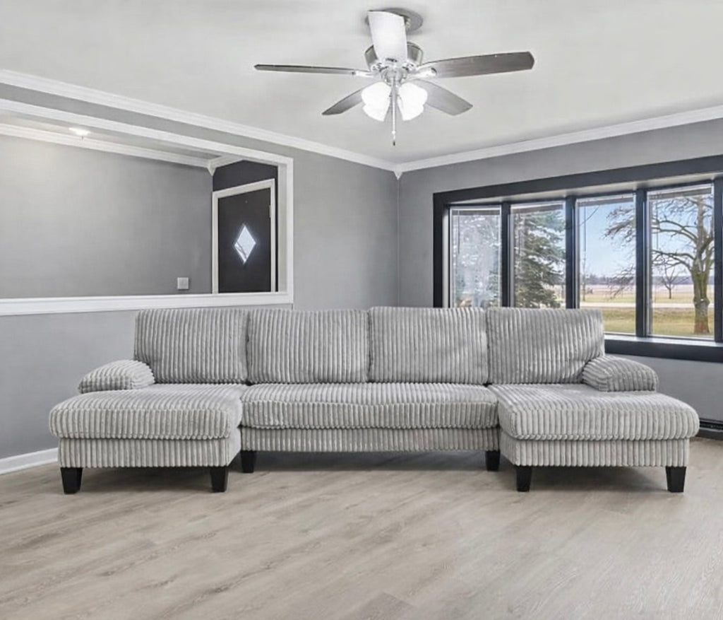 U-Shaped Modular Sectional Sleeper Sofa