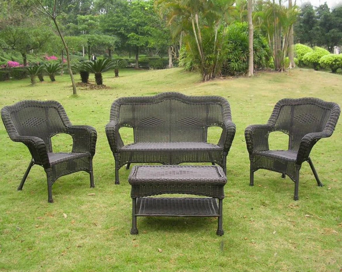 Rattan Conversation Patio Set