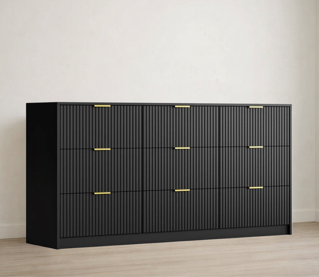 9-Drawer Modern Dresser