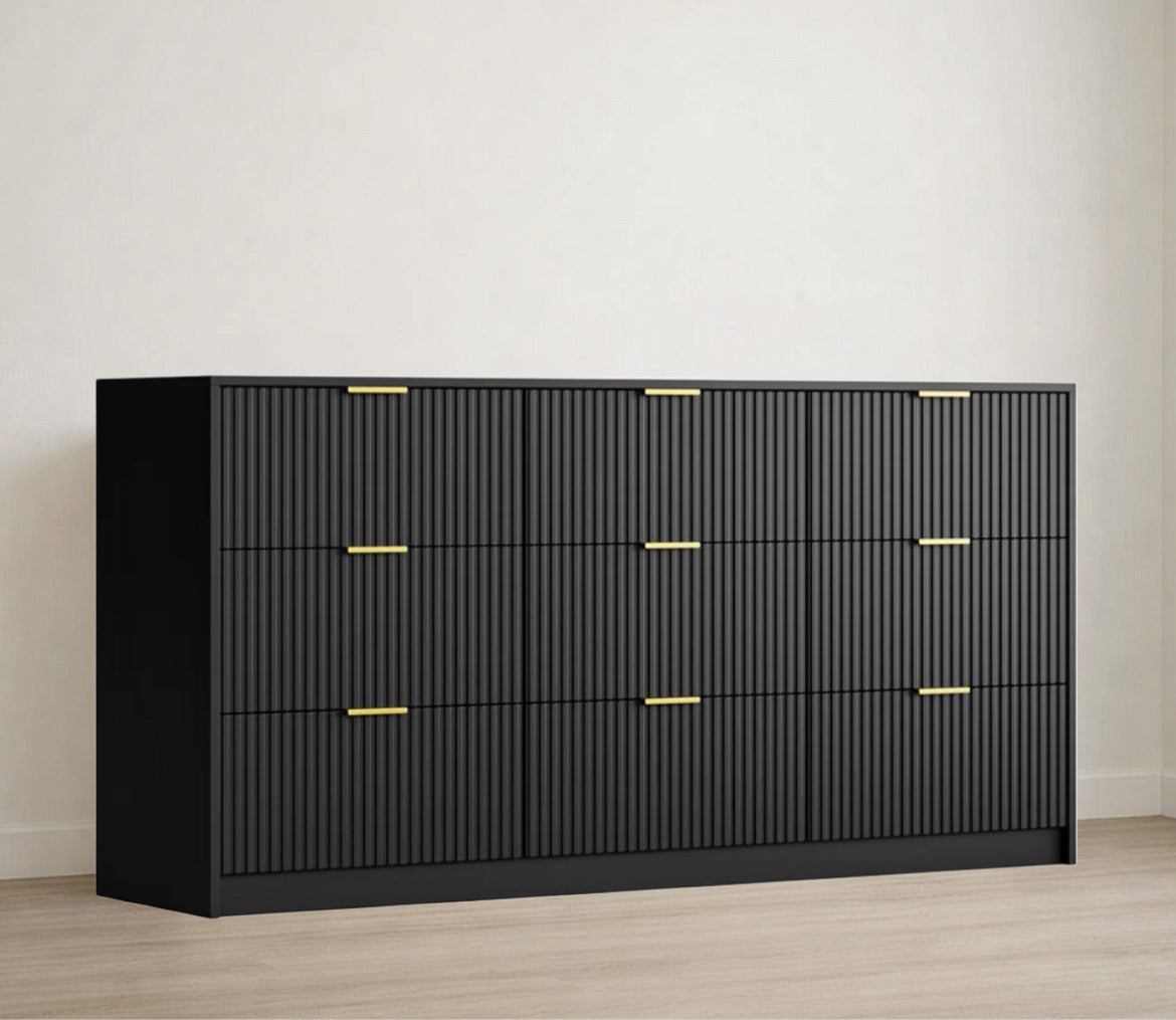 9-Drawer Modern Dresser