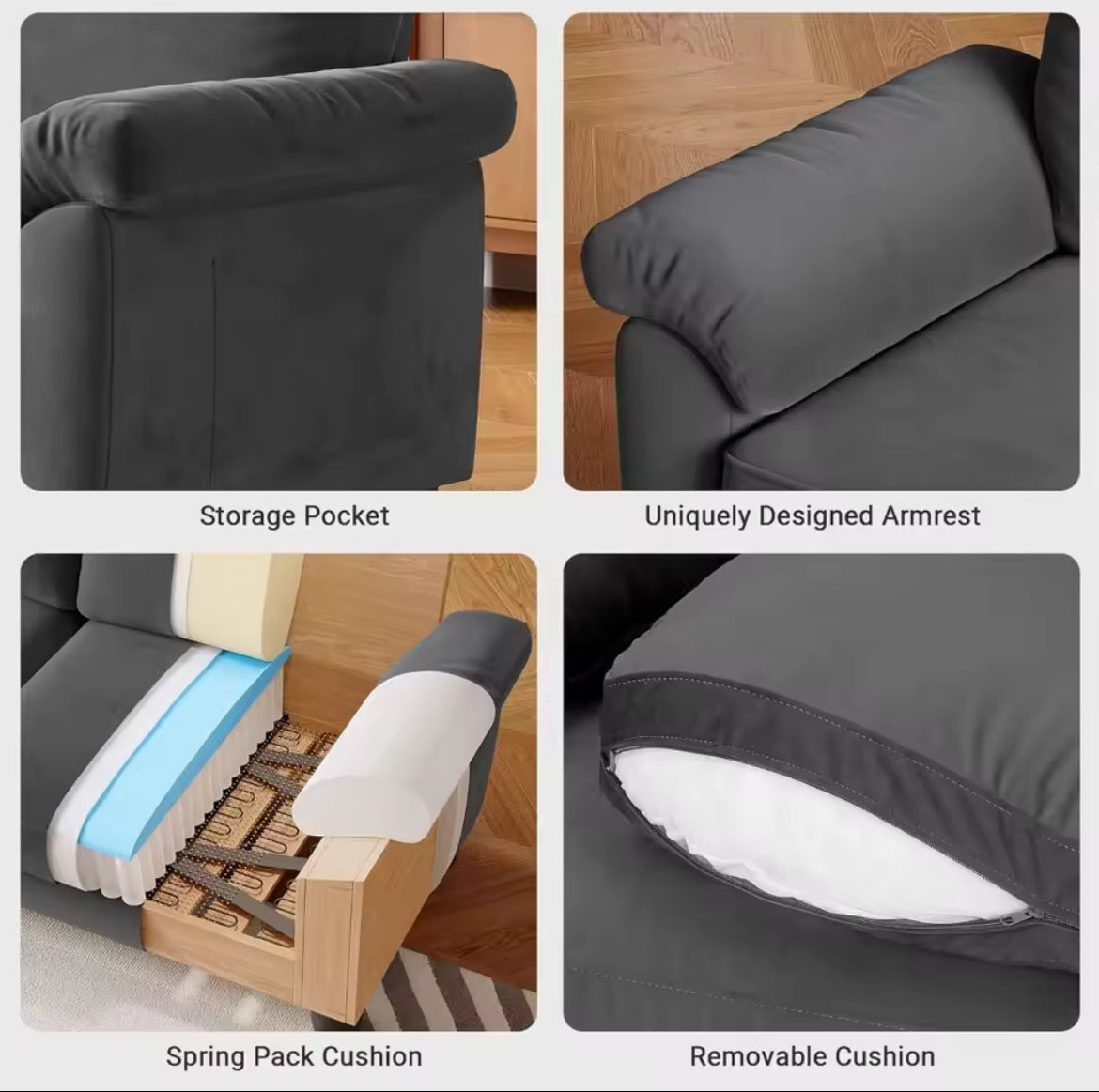 Comfy Plush Sofa