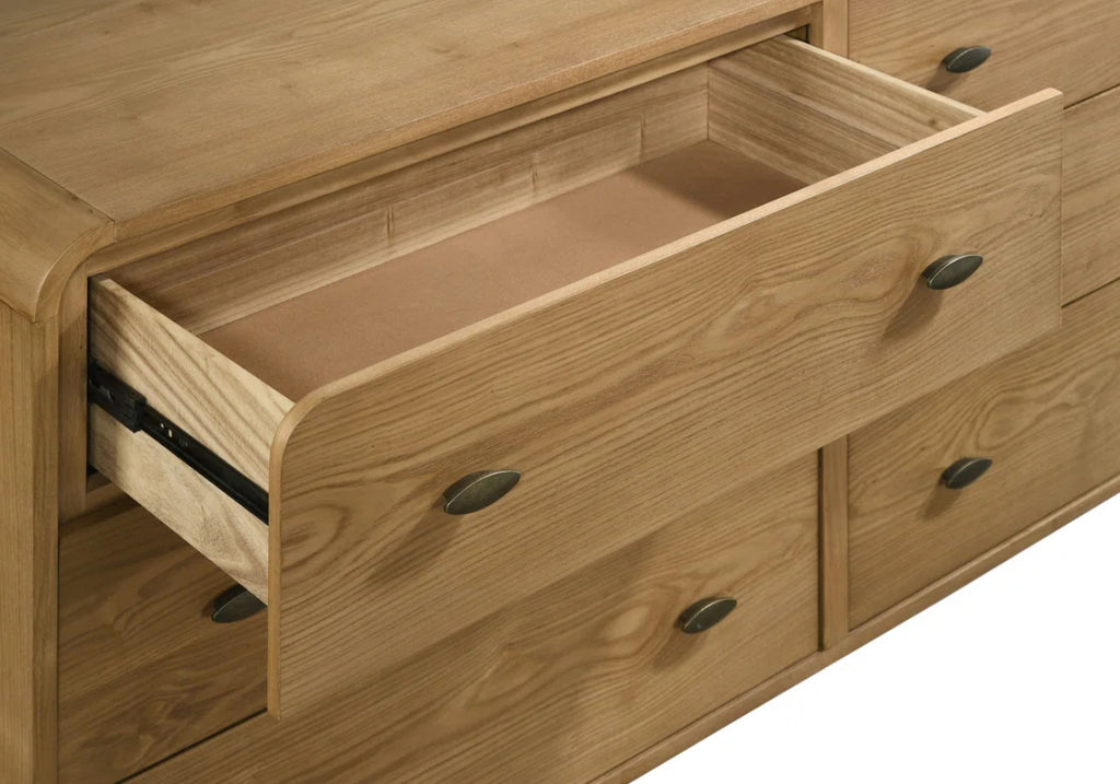 6-Drawer Retro Dresser