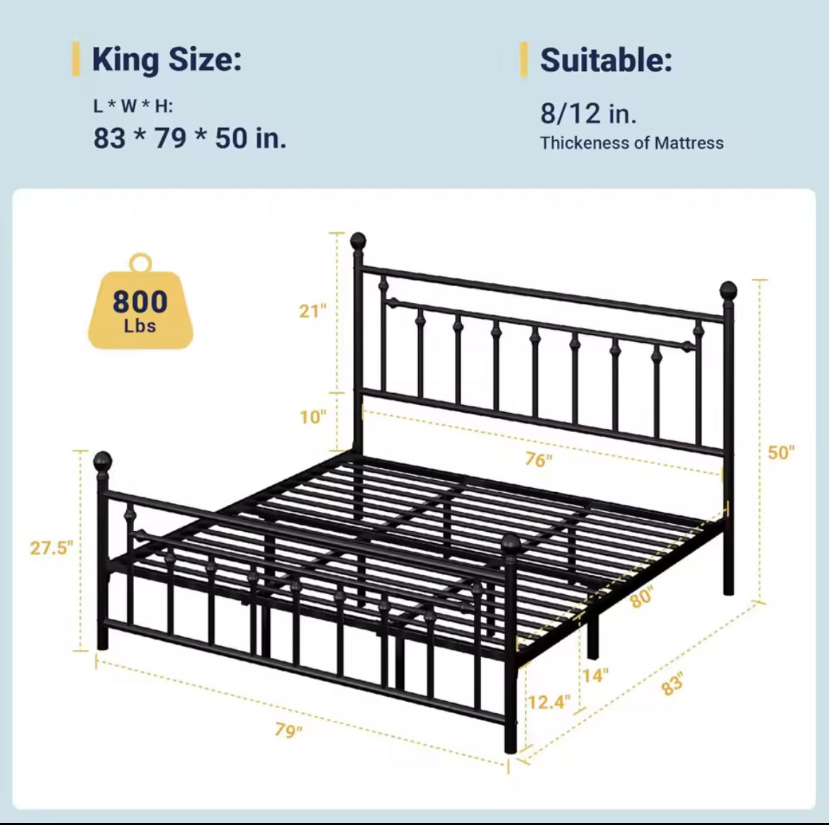 Victorian Bed Frame