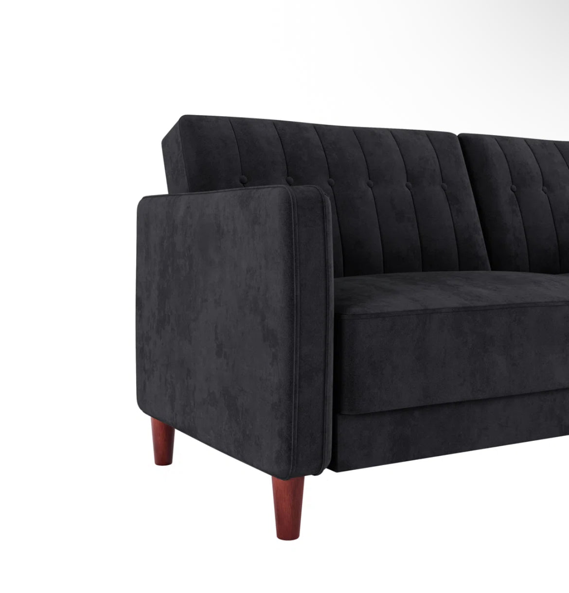 Velvet Convertible Sofa