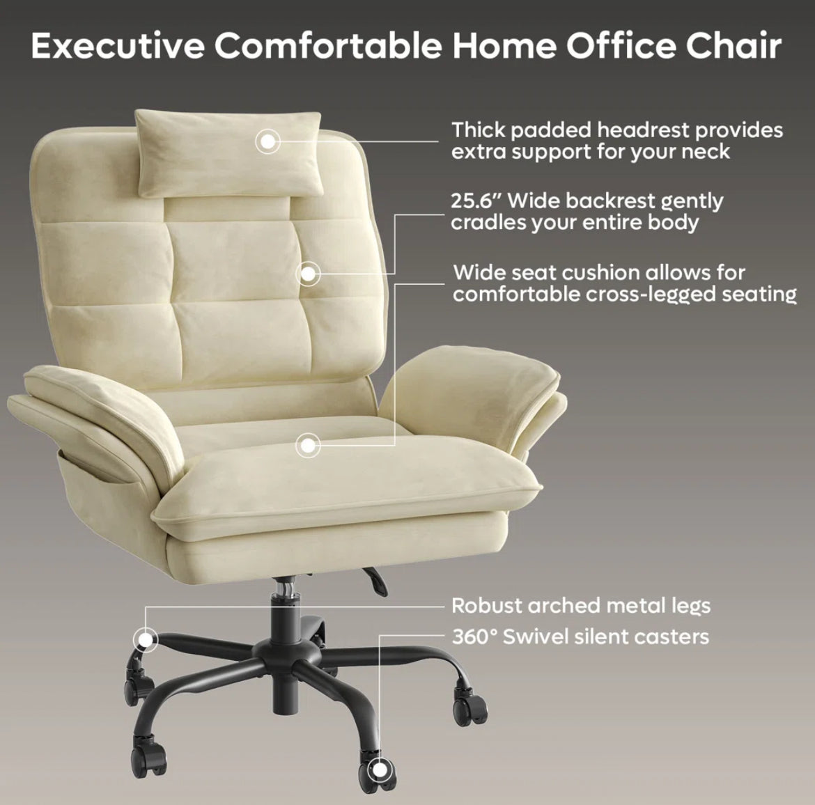 Executive Comfortable Home Office