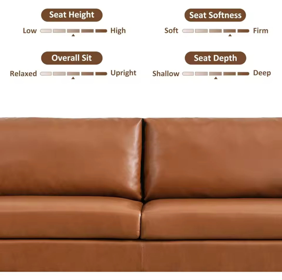 Classic Leather Sofa