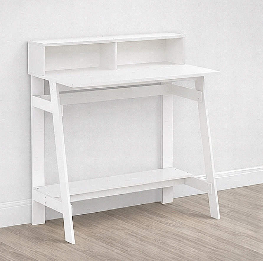 32” Writing Desk w/ Hutch