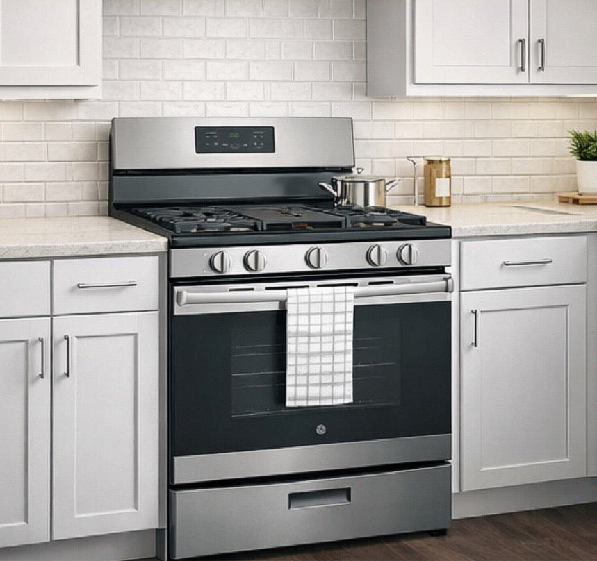GE 30" 5 Cubic Feet Gas Stove