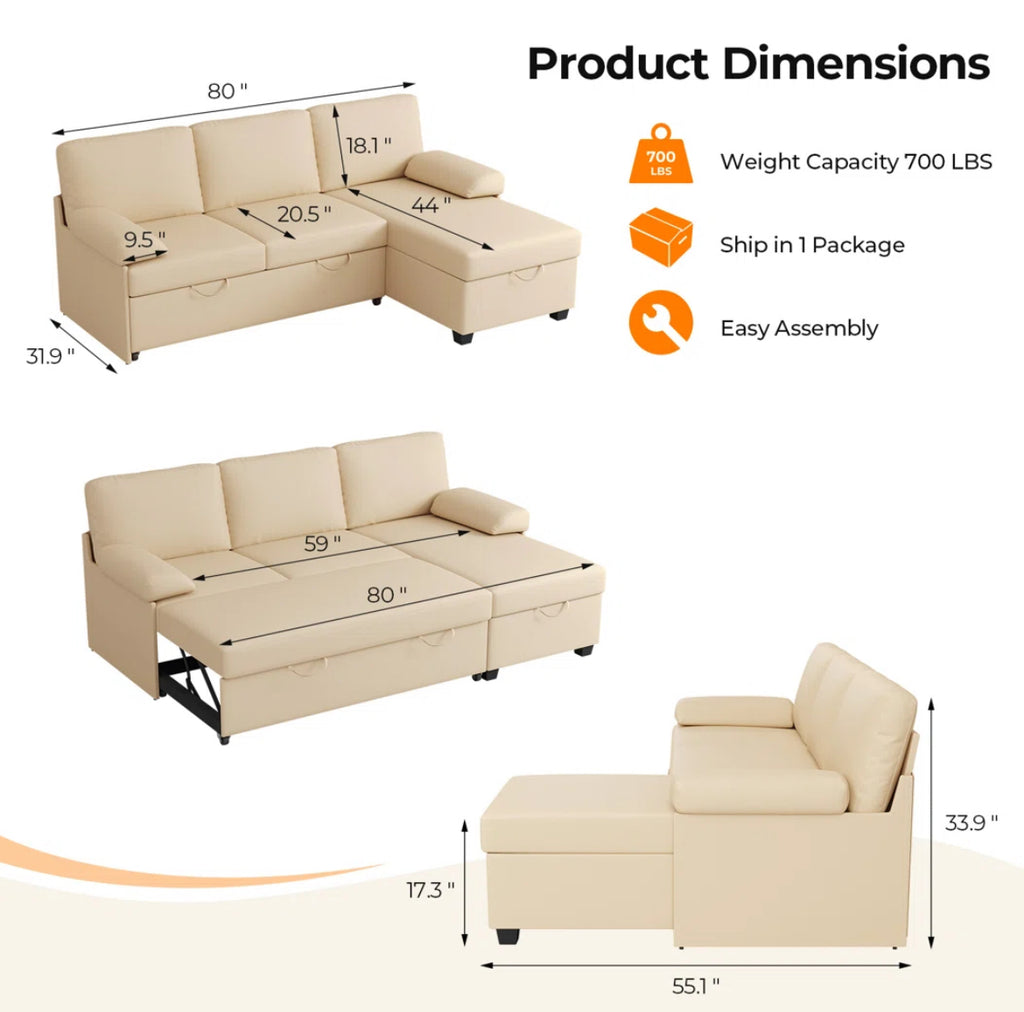 Pull-Out Sofa Bed