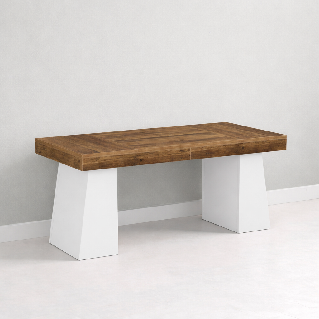 55” Executive Desk w/ Double Trapezoid Base