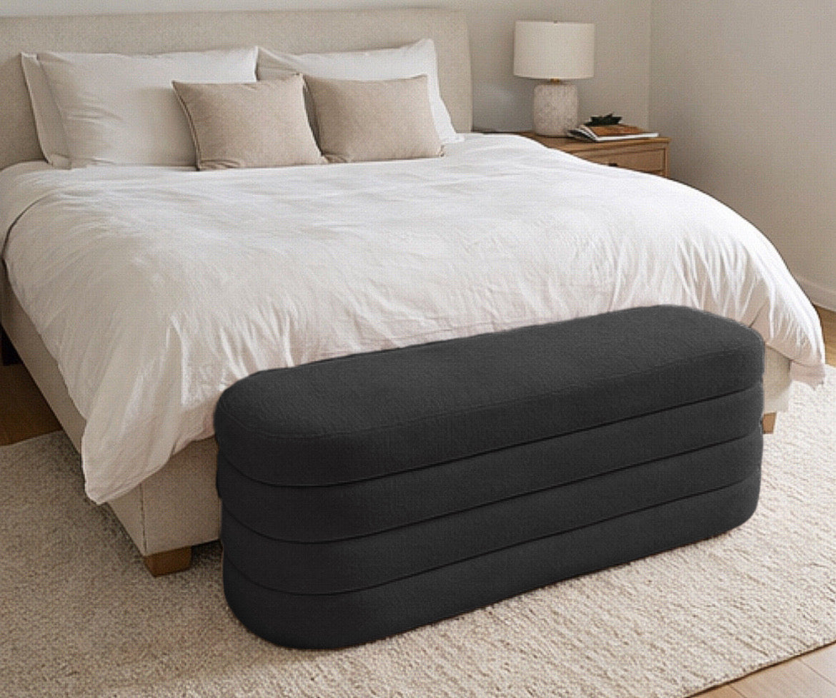 49” Upholstered Storage Bench