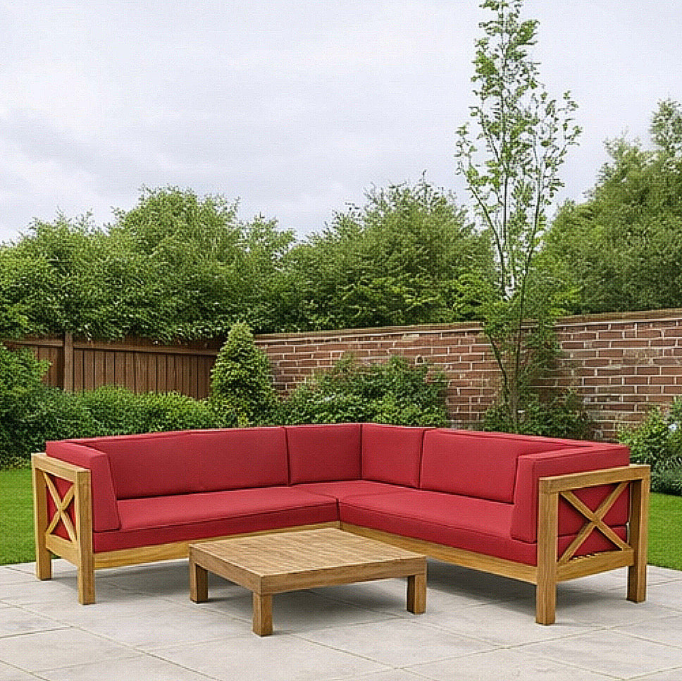 Backyard Sofa Set w/ Cushions