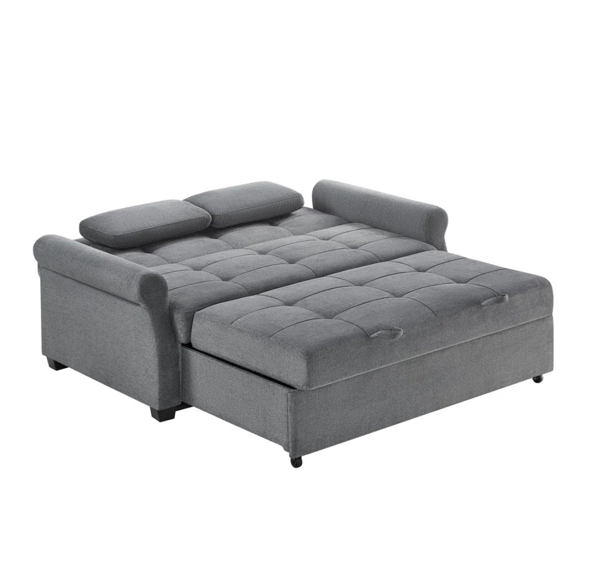 Convertible Sleeper Sofa Bed w/ Cushions