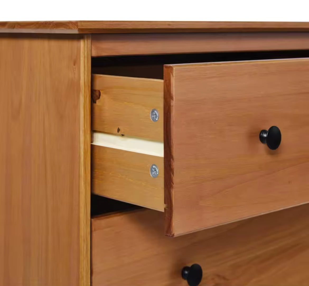 4-Drawer Solid Wood Chest