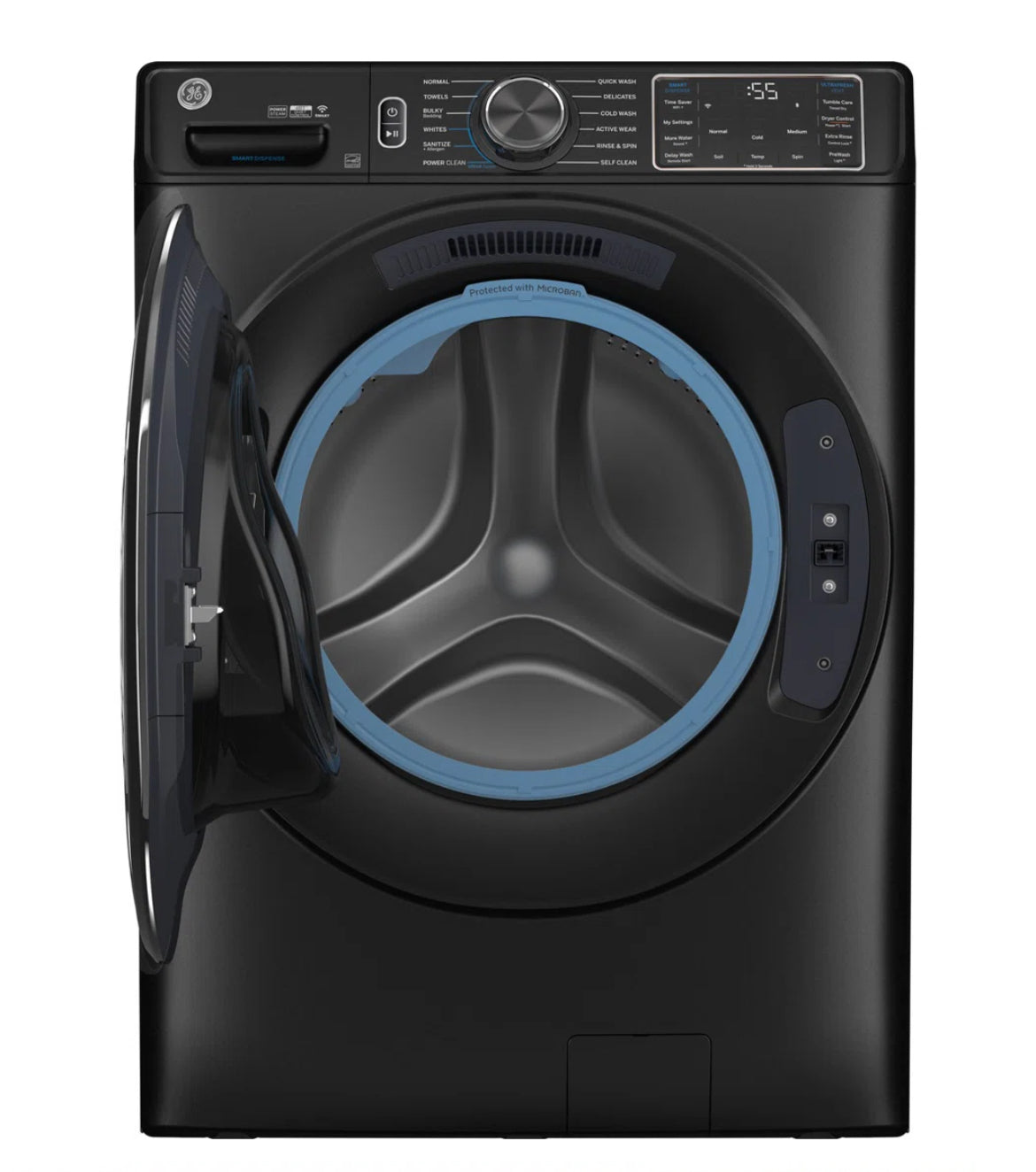 GE Front Load Washer & Electric Dryer Set